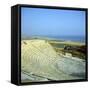 Ancient Roman Theatre, Curium, Limassol, Cyprus-Peter Thompson-Framed Stretched Canvas