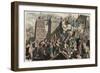 Ancient Rome: Military, Storming of a city,-Heinrich Leutemann-Framed Giclee Print