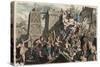 Ancient Rome: Military, Storming of a city,-Heinrich Leutemann-Stretched Canvas