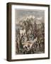 Ancient Rome: Plundering of Rome by the Vandals, on 2nd June 455,-Heinrich Leutemann-Framed Giclee Print