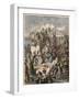 Ancient Rome: Plundering of Rome by the Vandals, on 2nd June 455,-Heinrich Leutemann-Framed Giclee Print