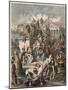 Ancient Rome: Plundering of Rome by the Vandals, on 2nd June 455,-Heinrich Leutemann-Mounted Giclee Print