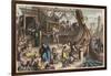 Ancient Rome: Sea Travel, Wild animals are transported for the circus,-Heinrich Leutemann-Framed Giclee Print