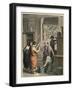 Ancient Rome: Selling and manufacturing books,-Heinrich Leutemann-Framed Giclee Print