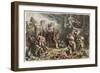 Ancient Rome: The pillaging of a captured city,-Heinrich Leutemann-Framed Giclee Print