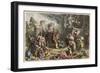 Ancient Rome: The pillaging of a captured city,-Heinrich Leutemann-Framed Giclee Print