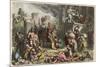 Ancient Rome: The pillaging of a captured city,-Heinrich Leutemann-Mounted Giclee Print