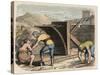 Ancient Rome: Weaponry, Ballista, machine used during siege,-Heinrich Leutemann-Stretched Canvas