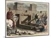 Ancient Rome: Weaponry, Catapult,-Heinrich Leutemann-Mounted Giclee Print