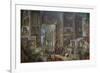 Ancient Rome-Giovanni Paolo Panini-Framed Premium Giclee Print