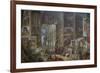 Ancient Rome-Giovanni Paolo Panini-Framed Premium Giclee Print