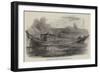 Ancient Royal State Barge, Now on Virginia Water-null-Framed Giclee Print