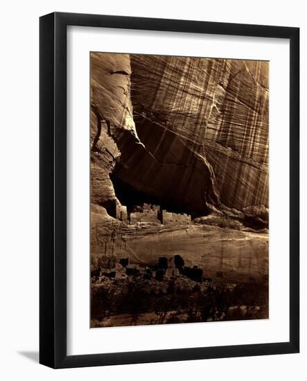 Ancient Ruins in the Canon De Chelle, N.M.-null-Framed Giclee Print