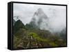 Ancient Ruins of Machu Picchu, Andes Mountain, Peru-Keren Su-Framed Stretched Canvas