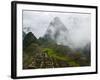 Ancient Ruins of Machu Picchu, Andes Mountain, Peru-Keren Su-Framed Photographic Print