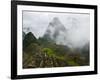 Ancient Ruins of Machu Picchu, Andes Mountain, Peru-Keren Su-Framed Photographic Print