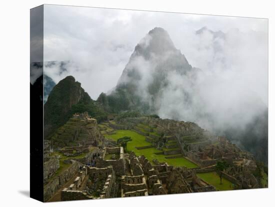 Ancient Ruins of Machu Picchu, Andes Mountain, Peru-Keren Su-Stretched Canvas