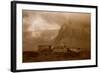 Ancient Ruins Southern Coast Iceland, Vestrahorn Stokknes-Vincent James-Framed Photographic Print