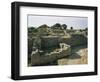 Ancient Ruins, Troy, Unesco World Heritage Site, Anatolia, Turkey, Eurasia-Ken Wilson-Framed Photographic Print