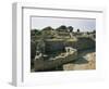 Ancient Ruins, Troy, Unesco World Heritage Site, Anatolia, Turkey, Eurasia-Ken Wilson-Framed Photographic Print