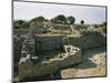 Ancient Ruins, Troy, Unesco World Heritage Site, Anatolia, Turkey, Eurasia-Ken Wilson-Mounted Photographic Print