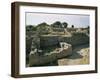 Ancient Ruins, Troy, Unesco World Heritage Site, Anatolia, Turkey, Eurasia-Ken Wilson-Framed Photographic Print