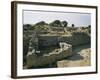 Ancient Ruins, Troy, Unesco World Heritage Site, Anatolia, Turkey, Eurasia-Ken Wilson-Framed Photographic Print