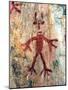 Ancient Sacred Mayan Paintings at Metzabok, Selva Lacandona, Metzabok, Chiapas, Mexico-Russell Gordon-Mounted Photographic Print