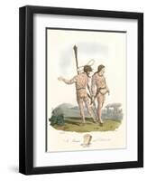 Ancient Scots-Charles Hamilton Smith-Framed Art Print