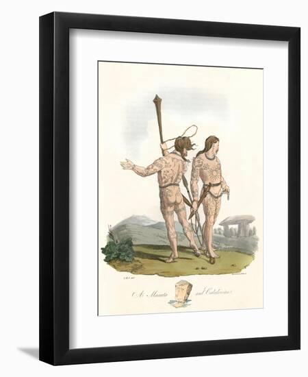 Ancient Scots-Charles Hamilton Smith-Framed Art Print