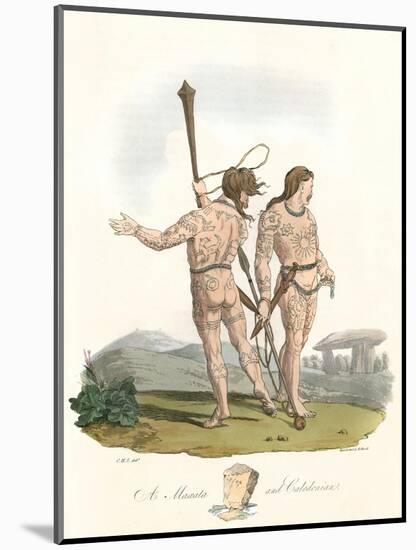 Ancient Scots-Charles Hamilton Smith-Mounted Art Print