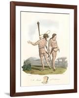 Ancient Scots-Charles Hamilton Smith-Framed Art Print