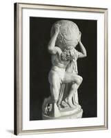 Ancient Sculpture of Atlas-null-Framed Photographic Print