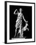 Ancient Sculpture of the Roman Goddess Diana, the Virgin Huntress-null-Framed Photographic Print