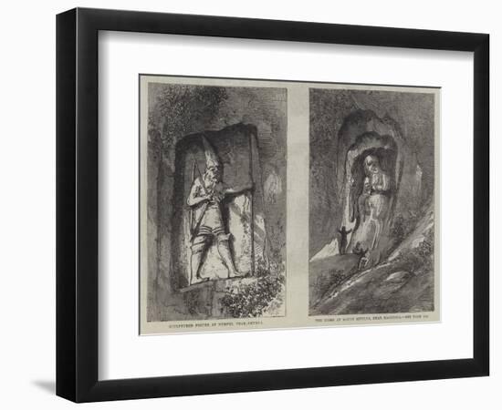 Ancient Sculptures in Turky-null-Framed Giclee Print