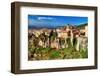 Ancient Spain - Cuenca Town on Cliff Rocks-Maugli-l-Framed Photographic Print