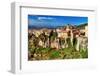 Ancient Spain - Cuenca Town on Cliff Rocks-Maugli-l-Framed Photographic Print