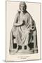 Ancient Statue in Ivory-null-Mounted Photographic Print