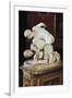 Ancient Statue of Wrestlers in Galleria Degli Uffizi-null-Framed Giclee Print