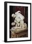 Ancient Statue of Wrestlers in Galleria Degli Uffizi-null-Framed Giclee Print