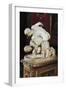 Ancient Statue of Wrestlers in Galleria Degli Uffizi-null-Framed Giclee Print