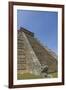 Ancient step pyramid Kukulkan at Chichen Itza, Mexico.-Jerry Ginsberg-Framed Premium Photographic Print