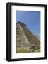 Ancient step pyramid Kukulkan at Chichen Itza, Mexico.-Jerry Ginsberg-Framed Photographic Print