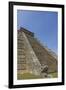 Ancient step pyramid Kukulkan at Chichen Itza, Mexico.-Jerry Ginsberg-Framed Photographic Print