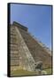 Ancient step pyramid Kukulkan at Chichen Itza, Mexico.-Jerry Ginsberg-Framed Stretched Canvas