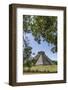 Ancient step pyramid Kukulkan at Chichen Itza, Mexico.-Jerry Ginsberg-Framed Photographic Print