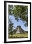 Ancient step pyramid Kukulkan at Chichen Itza, Mexico.-Jerry Ginsberg-Framed Photographic Print