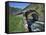 Ancient Stone Bridge over a River in the La Malana District in the Pyrenees in Andorra, Europe-Jeremy Bright-Framed Stretched Canvas