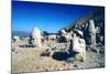 Ancient Stone Heads, Mount Nemrut, Adiyaman, Turkey-Vivienne Sharp-Mounted Photographic Print