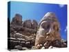 Ancient Stone Sculpture, Nemrut Dag, Turkey-Adam Woolfitt-Stretched Canvas